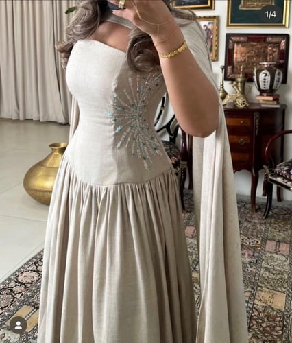 فستان ناعم وأنيق