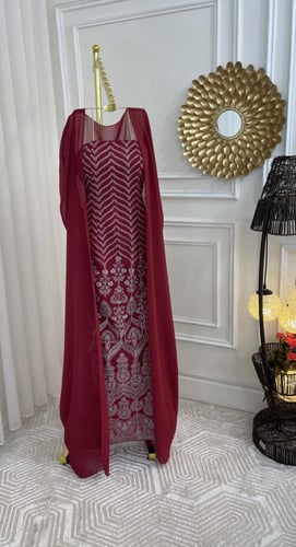 جلابيه بطريز كمبيوتر