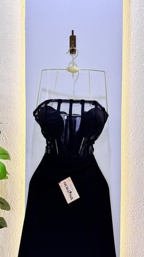 فستان قطعتين بشك يدوي