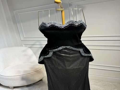 فستان جوخ بلمعه