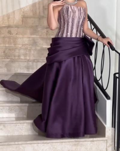 فستان سهره ميكادو بشك يدوي