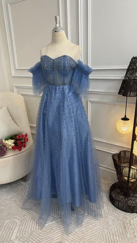 فستان مطرز لولو