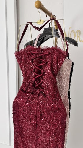 فستان جمانه بثلاثه الوان