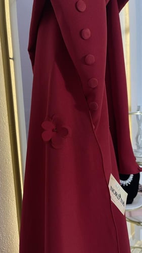 فستان بألوان فخمه وورد ليزر