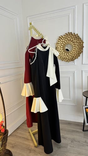 فستان العيد متوفر بلونين