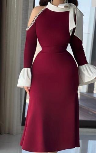 فستان العيد متوفر بلونين