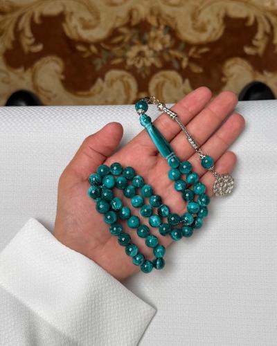 سبحة بكلايت تركواز مخلوط B7