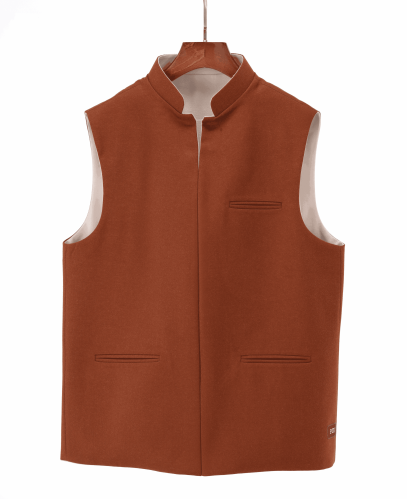 سديري جوخ وجهين - جملي وبيج S4