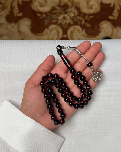 سبحة بكلايت عنابي حرباء C5