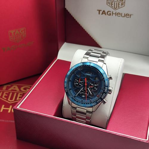 ساعة رجالي ماركة تاغ هيور لون ازرق