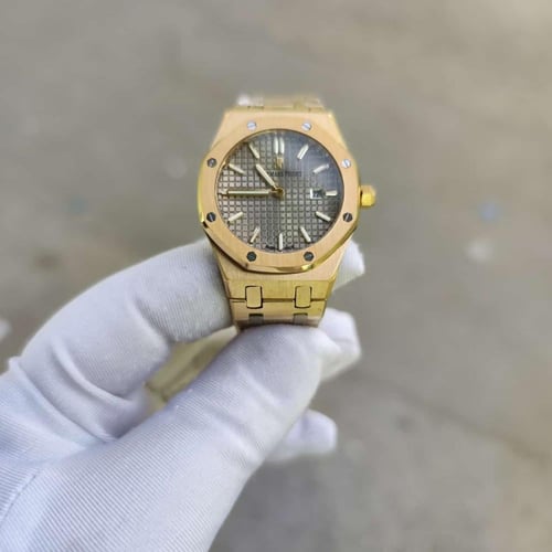 ساعة ادمر بياغيت نسائي ذهبي ميناء فضي