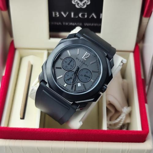 ساعة رجالية ماركة بلغاري لون اسود