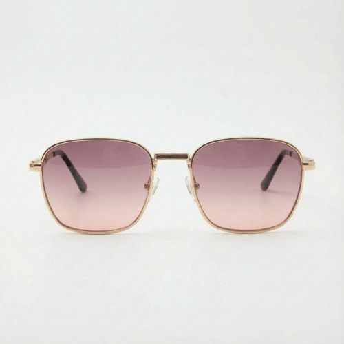نظارة شمسية كارتير لون ذهبي عدسات بنفسجي
