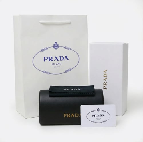 نظارة شمسية ماركة برادا ذهبي