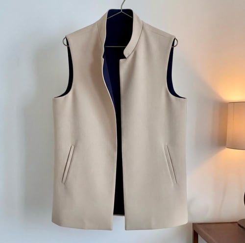 سديري دبل فيس كحلي×بيج