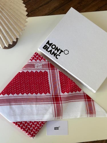 شماغ مونت بلانك احمر