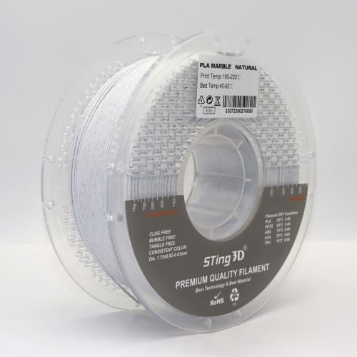 PLA Marble 1.75mm 1 kg | Natural