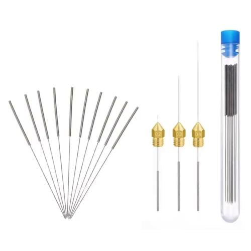 Steel Nozzle Cleaning - مجموعة ابر لتنظيف النوزل