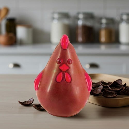 مجسم شوكولاته بطريق