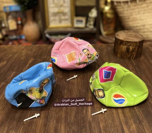 كور قدم ذات جودة عالية، من هدايا شركة "بيبسي" ، عل...
