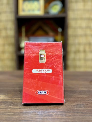 مذكرة دعائية من شركة جبن كرافت بغلاف يحمل توقيع ال...