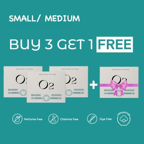 باقة حفاضات الدورة الشهرية - الحجم (صغير/ متوسط)