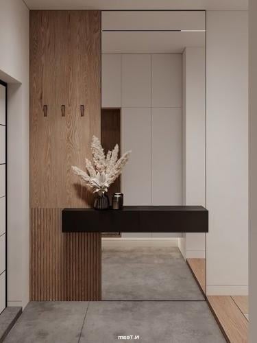 مدخل بسيط مع علاقة عبايات و مرايا 3 متر ( السعر لل...