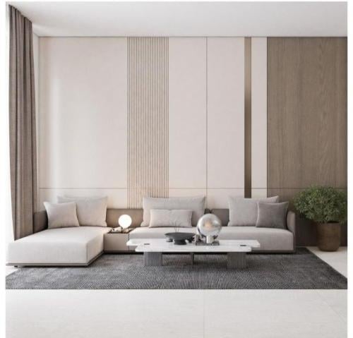 ديكور حائط بديل الشيبورد مناسب لغرف المعيشه وغرف ا...