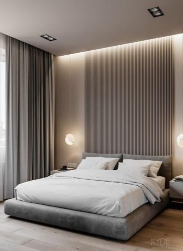 خلفية سرير بأستخدام بديل الشيبورد و بديل الخشب منا...