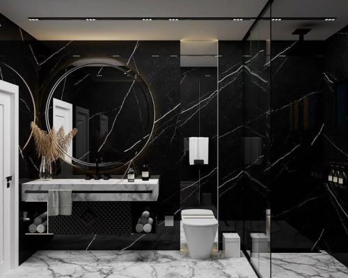 بديل الرخام اللامع لتجديد دورات المياه ( السعر الم...