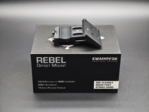Side mount SWAMPFOX at a 45-degree angle