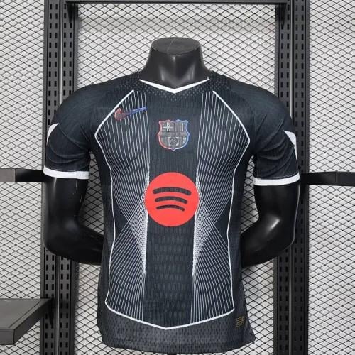 تي شيرت برشلونة الأسود فئة اللاعبين 2026/25