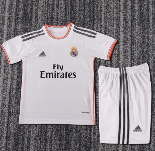 طقم ريال مدريد الأبيض شبابي - أطفال 2014