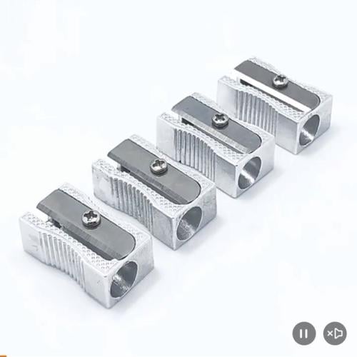 24 قطعة من برايات الاقلام المعدنية بتصميم ثقب واحد