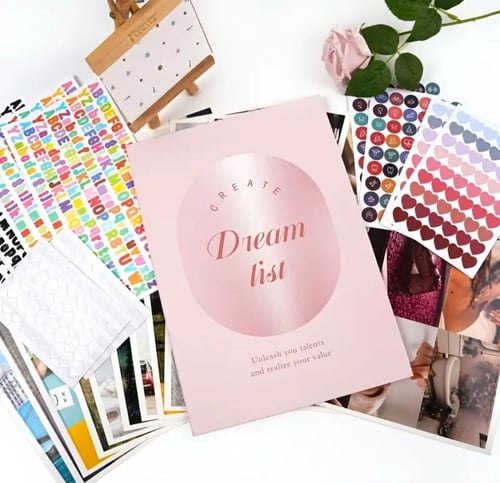 مجموعة صنع لوحة الرؤية – 540 قطعة إلهام وأهداف