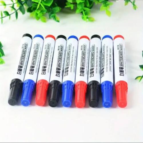 مجموعة أقلام سبورة -6 أقلام قابلة للمسح