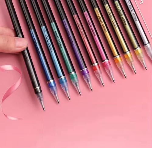 أقلام الوان دقيقة خاصة بأنواع الرسم العلاجي الدقيق