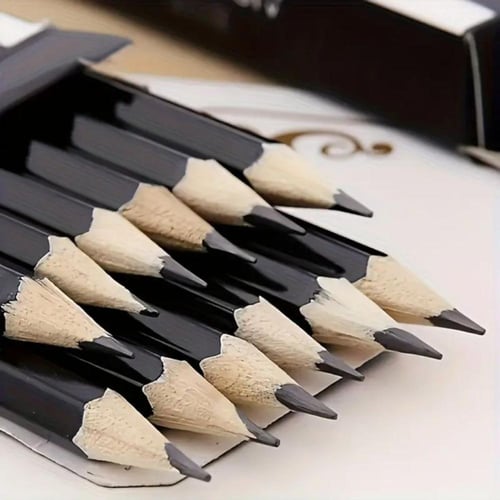 20 قطعة أقلام رصاص 2B - مصنوعة من خشب معاد تدويره...