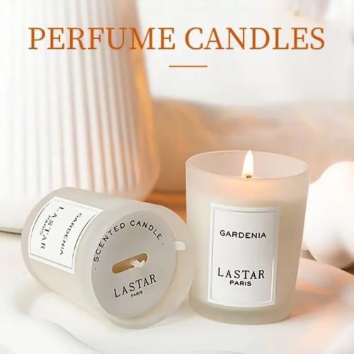 2 قطعة شموع عطر الغاردينيا من LASTAR، هدية شموع من...