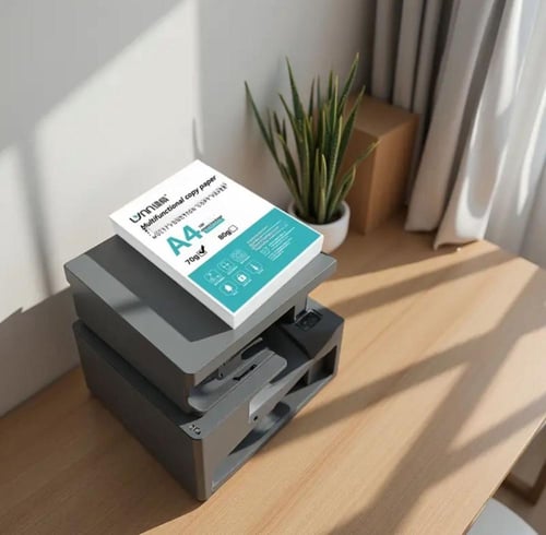 ورق A4 - من 100 ورقة نسخ ابيض