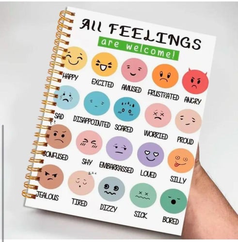 دفاتر مميزة جدا لتفريغ المشاعر و الأفكار بثيمات و...