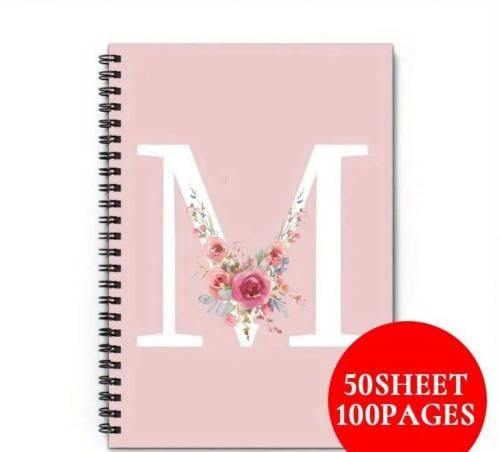 دفتر لتفريغ المشاعر - بثيم حرف M