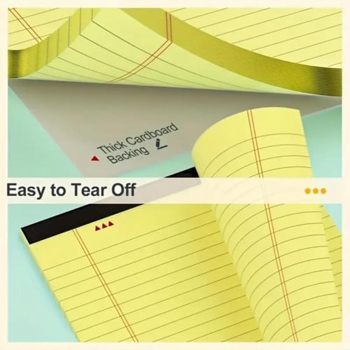 4 حزمة دفاتر صغيرة، ملاحظات لاصقة قابلة للتمزيق بس...