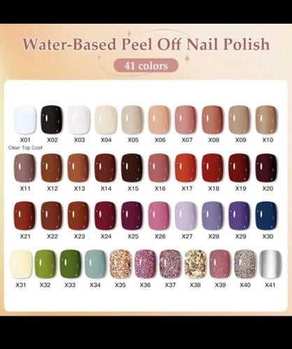 طلاء اظافر قابل للتقشير 10مل