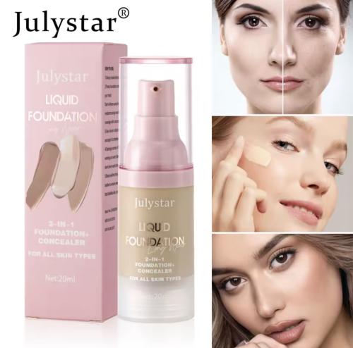 كريم أساس خافي عيوب البشرة من جوليستار Julystar