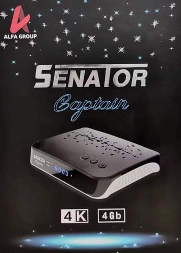 رسيفر سيناتور القبطانSenator Captain 4k