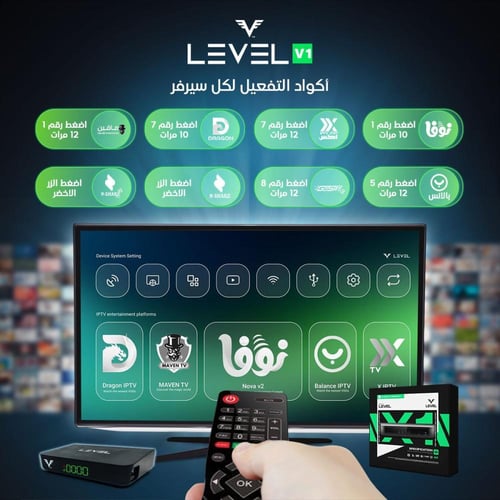 رسيفر ليفيل في 1 فل اتش دي