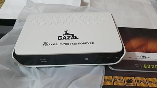رسيفر رويال ار 700 ماكس فورايفر من غزال