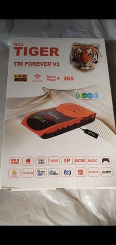 رسيفر تايجر T30 الإصدار الثالث Tiger T30 فورايقر V...