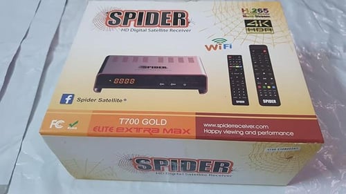 رسيفر سبايدر SPIDER T700 GOLD ELITE EXTRA MAX